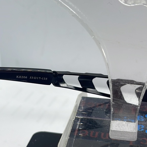 Brand New Mens Eyeglass Frame by Kika Eyewear Vintage style KE206 Black - Picture 5 of 11
